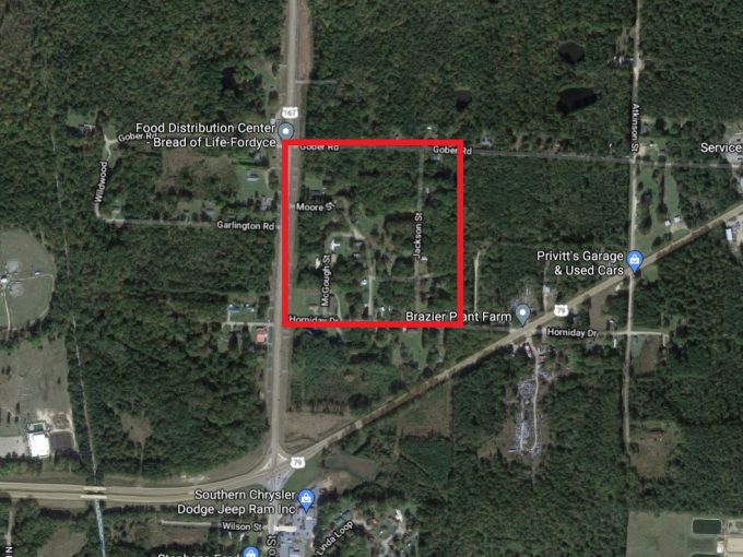 .33 Acres, Jackson Street, Fordyce, AR 71742 owner financed land in arkansas
