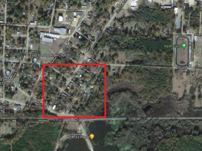 0 Pine St, Stamps, AR 71860 owner financed land in arkansas