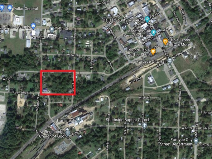 Lot 1, Abernathy St, Fordyce, AR 71742 owner financed land in arkansas