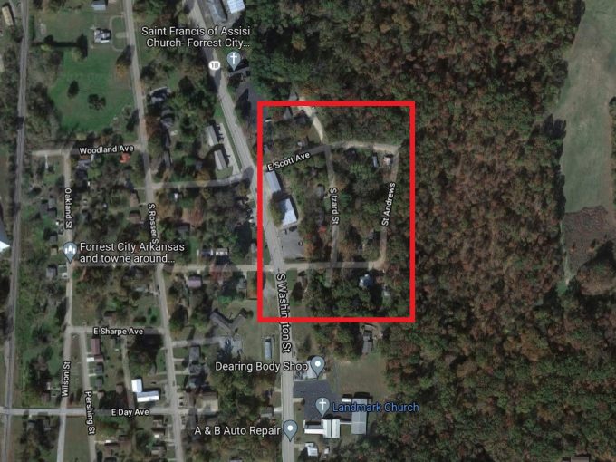 0 S Izard, Forrest City AR 72335 owner financed land in arkansas