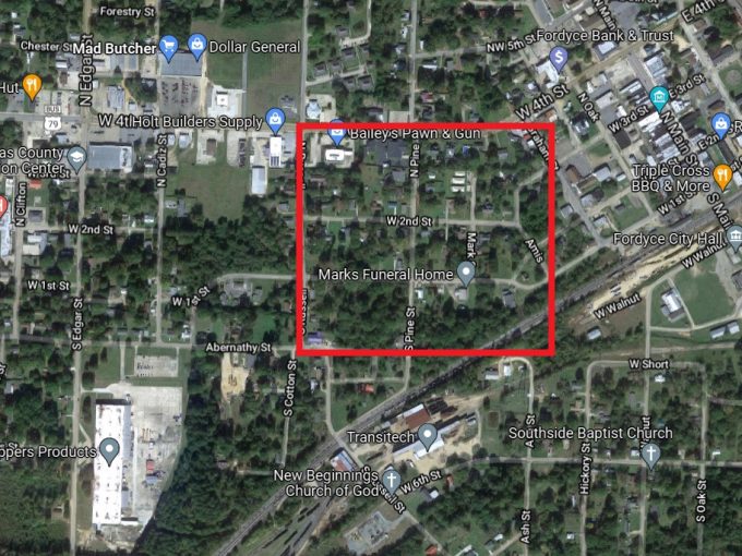 .21 Acres, N Pine Street, Fordyce, AR 71742 owner financed land in arkansas