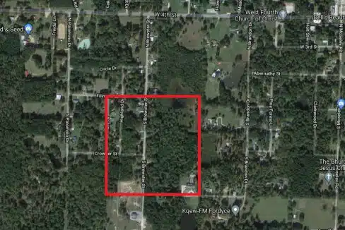 .13 Acres, South Brewster Street, Fordyce, AR 71742 owner financed land in arkansas