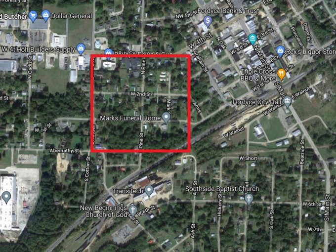 .17 Acres, West Second Street, Fordyce, AR 71742 owner financed land in arkansas