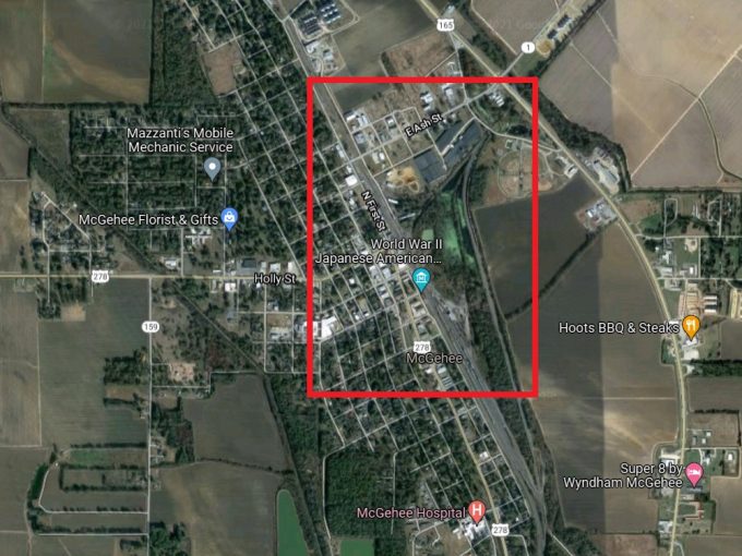 Lot 2, Poplar Street, McGehee AR 71654 owner financed land in arkansas