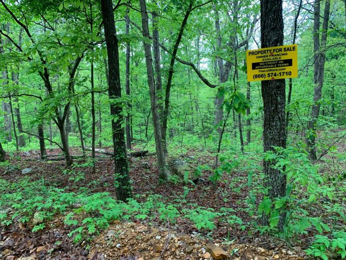 Lot 1, Block 7, Redbird Drive, Ozark Acres, AR 72482 owner financed land in arkansas