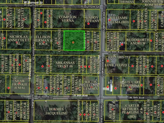 0 Oakwood Rd, Pine Bluff, AR, 71603 owner financed land in arkansas