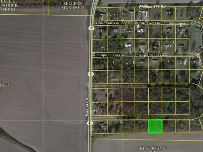 0 Phillips 334 Loop, Helena, AR 72342 owner financed land in arkansas