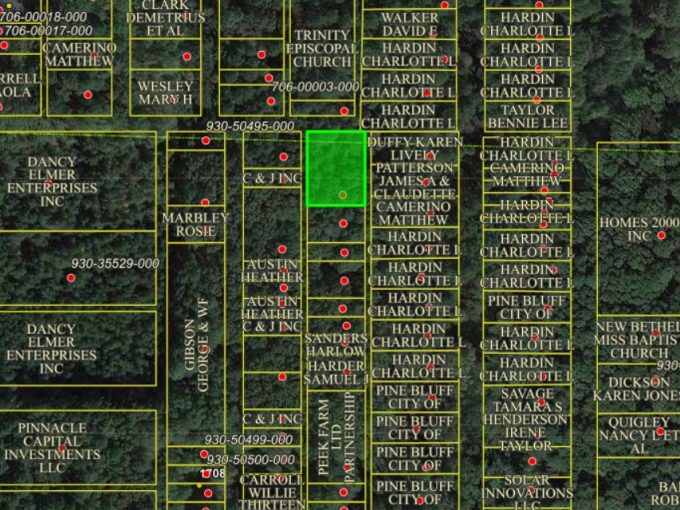 Lots 1-4, N Lindell St, Pine Bluff, AR 71601 owner financed land in arkansas