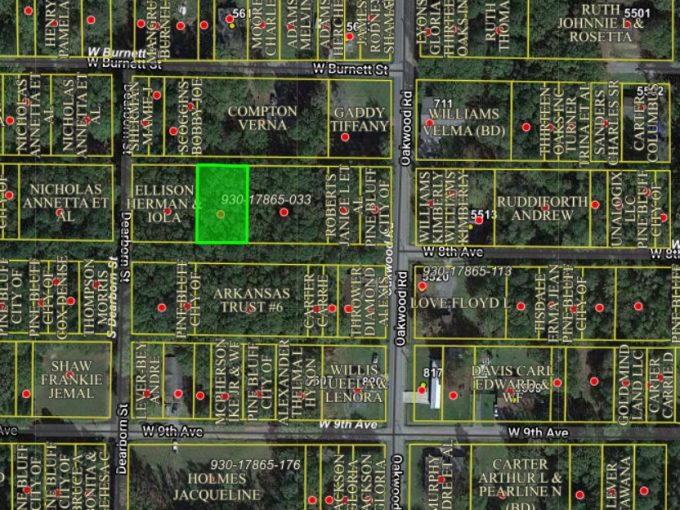 0 W 8th Ave, Pine Bluff, AR 71603 owner financed land in arkansas