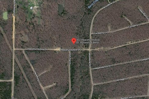902 Peaceful Hollow Drive, Horseshoe Bend, AR 72512 owner financed land in arkansas