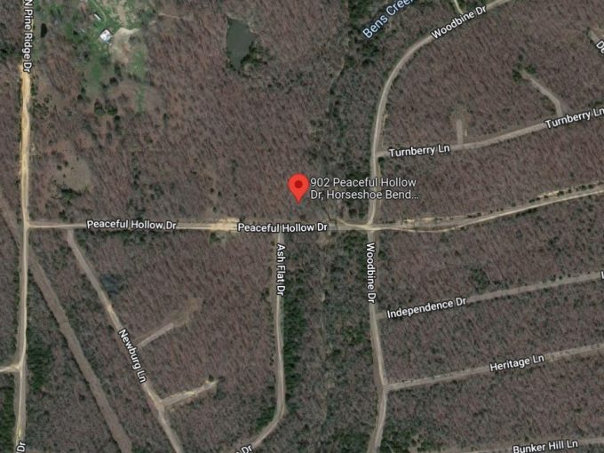 902 Peaceful Hollow Drive, Horseshoe Bend, AR 72512 owner financed land in arkansas