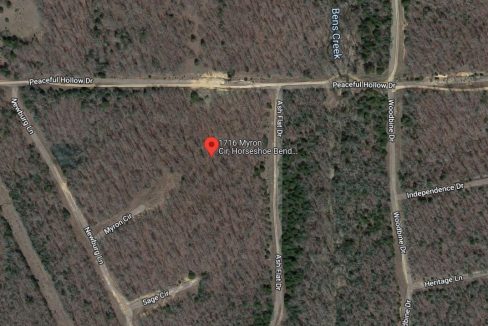 1716 Myron Circle, Horseshoe Bend, AR 72512 owner financed land in arkansas