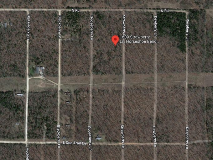 1609 Strawberry Lane, Horseshoe Bend, AR 72512 owner financed land in arkansas