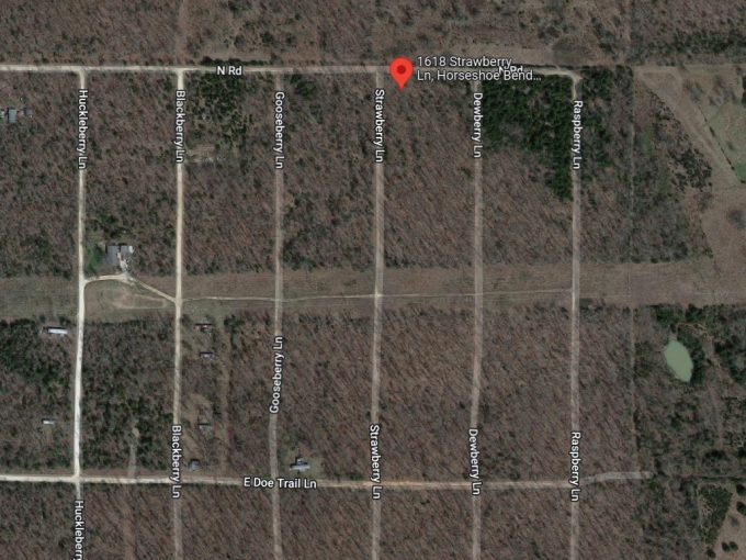 1618 Strawberry Lane, Horseshoe Bend, AR 72512 owner financed land in arkansas