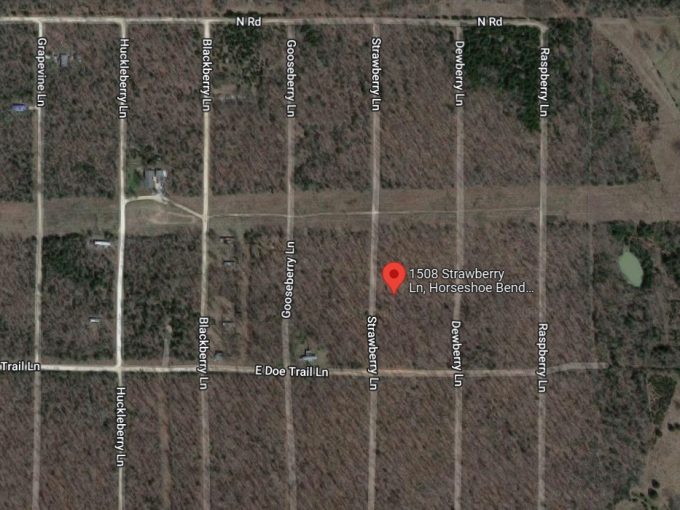 1508 Strawberry Lane, Horseshoe Bend, AR 72512 owner financed land in arkansas