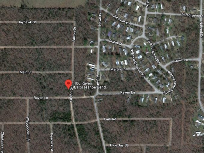 1406 Raven Street, Horseshoe Bend, AR 72512 owner financed land in arkansas