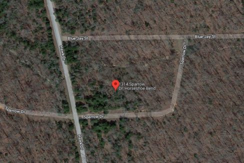 1314 Sparrow Drive, Horseshoe Bend, AR 72512 owner financed land in arkansas