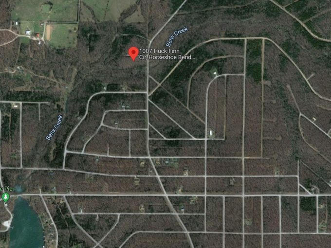 1007 E Huck Finn Circle, Horseshoe Bend, AR 72512 owner financed land in arkansas