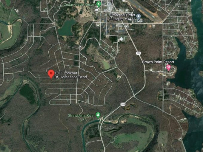 1011 Lookout Drive, Horseshoe Bend, AR 72512 owner financed land in arkansas