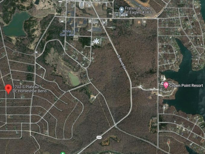 1702 Plateau Drive, Horseshoe Bend, AR 72512 owner financed land in arkansas