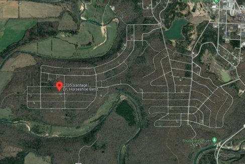 1705 Vantage Lane, Horseshoe Bend, AR 72512 owner financed land in arkansas