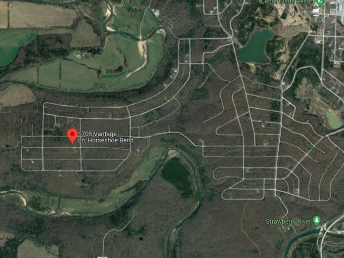 1705 Vantage Lane, Horseshoe Bend, AR 72512 owner financed land in arkansas