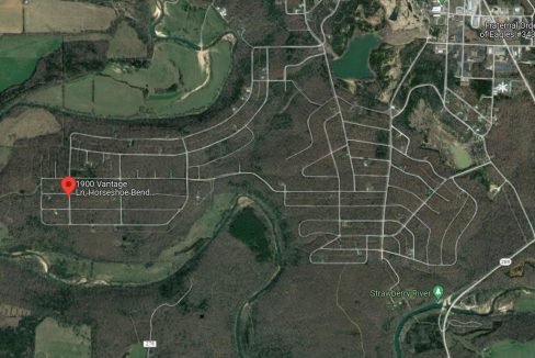 1900 Vantage Lane, Horseshoe Bend, AR 72512 owner financed land in arkansas