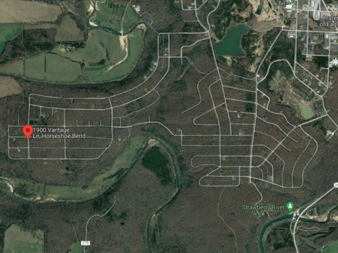 1900 Vantage Lane, Horseshoe Bend, AR 72512 owner financed land in arkansas