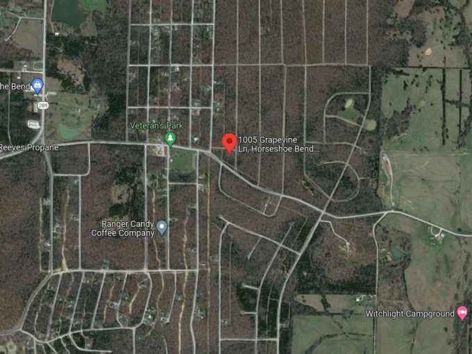 1005 Grapevine Lane, Horseshoe Bend, AR 72512 owner financed land in arkansas
