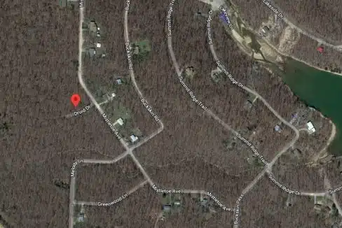 Lot 13, Druid Drive, Ozark Acres, AR 72482 owner financed land in arkansas
