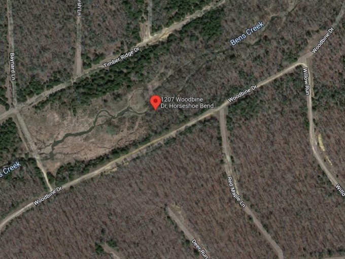 1207 Woodbine Drive, Horseshoe Bend, AR 72512 owner financed land in arkansas