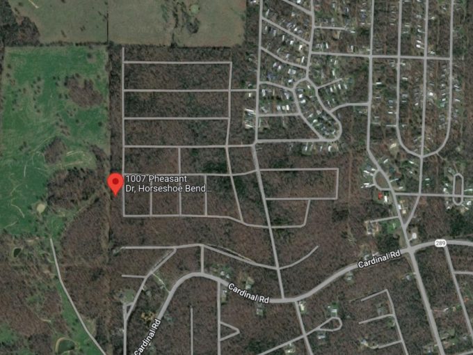 1007 Pheasant Drive, Horseshoe Bend, AR 72512 owner financed land in arkansas