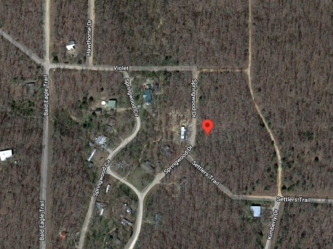 Lot 4, Springwood Drive, Ozark Acres, AR 72482 owner financed land in arkansas