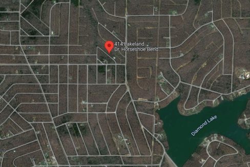 414 Lakeland Drive, Horseshoe Bend, AR 72512 owner financed land in arkansas