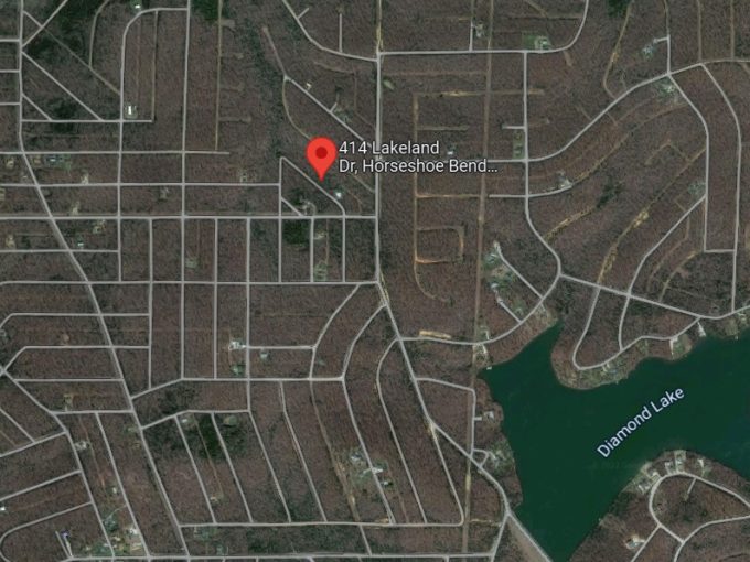 414 Lakeland Drive, Horseshoe Bend, AR 72512 owner financed land in arkansas