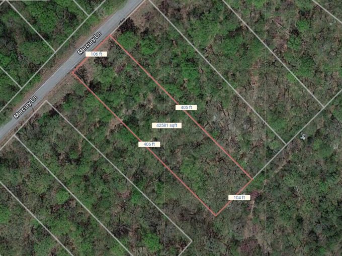 0 Mercury Lane, Holiday Island, AR 72631 owner financed land in arkansas