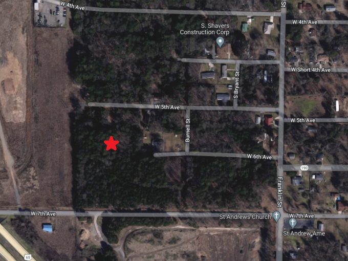 Lot 11, West 6th Avenue, Pine Bluff, AR 71603 owner financed land in arkansas