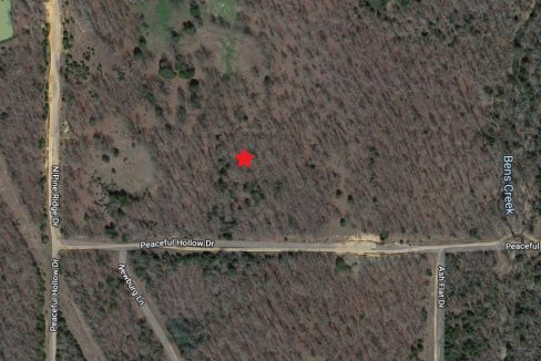 Lot 60, Peaceful Hollow Drive, Horseshoe Bend, AR 72512 owner financed land in arkansas
