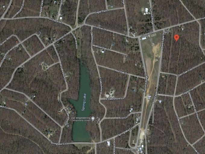 Lot 4, Oak Trail, Ozark Acres, AR 72482 owner financed land in arkansas