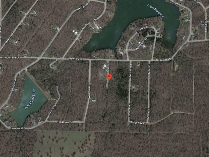 Lot 4, Cedar Lane, Highland, AR 72525 owner financed land in arkansas