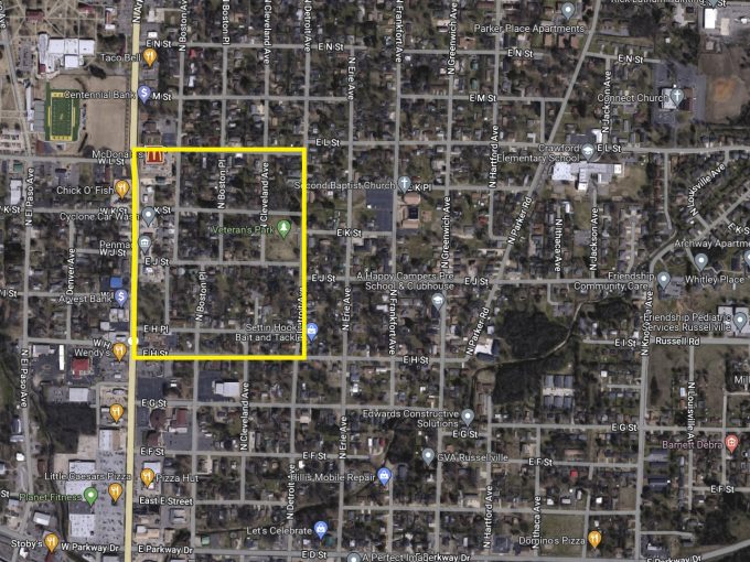 0 North Detroit Ave, Russellville, AR 72802 owner financed land in arkansas