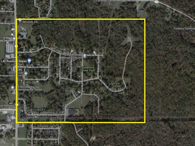 0 Brookside Drive, Forrest City, AR 72335 owner financed land in arkansas