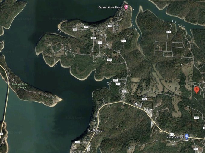 Lot 14, Boland Drive, Henderson AR 72544 owner financed land in arkansas